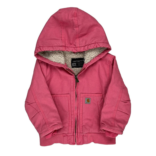 24 Months Carhartt Jacket - 3XS Pink Cotton