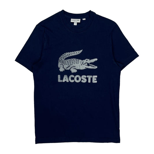Lacoste T-Shirt - Medium Blue Cotton