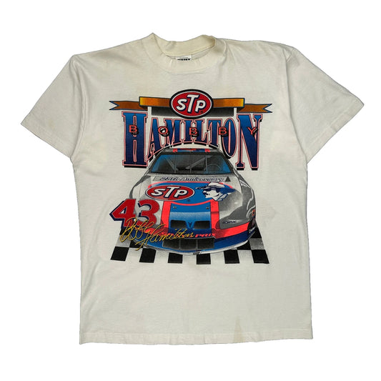 Stp Racing Tultex Nascar T-Shirt - XL White Cotton