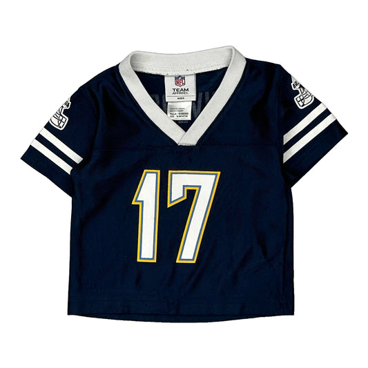 18 Months San Diego Chargers N.F.L. Team Apparel Nfl Jersey - 3XS Navy Polyester
