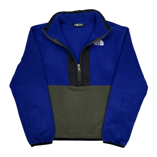 Vintage Age 12 The North Face Fleece - Large Blue Polyester