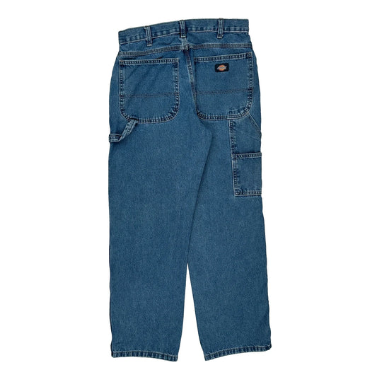 Dickies Carpenter Jeans - 32W 29L Blue Cotton