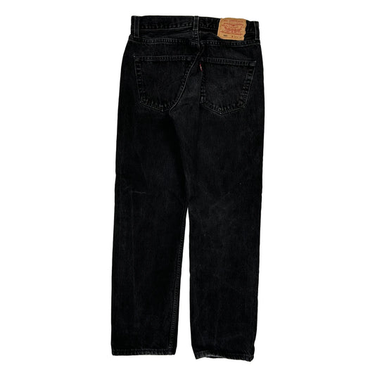 Levis Jeans - 30W 29L Black Denim