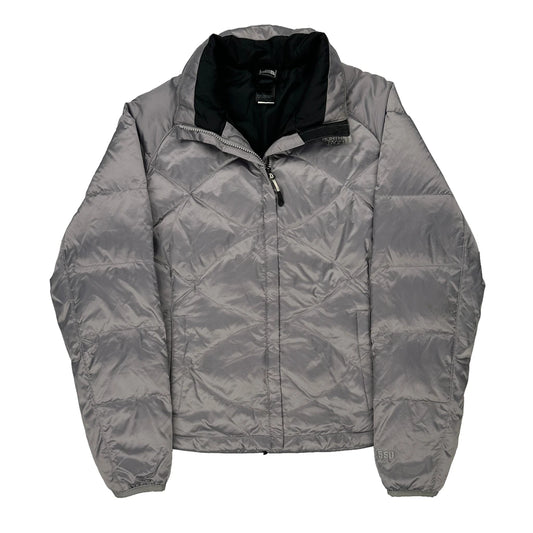 550 The North Face Puffer - Medium Grey Nylon