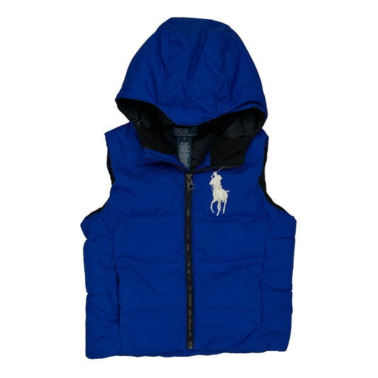 Age 5 Polo By Ralph Lauren Puffer - Small Blue Polyester