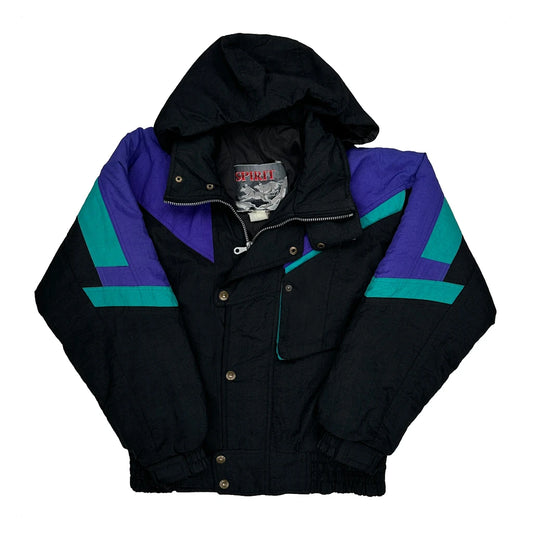 Spirit Series Espirit Ski Jacket - Small Black Nylon