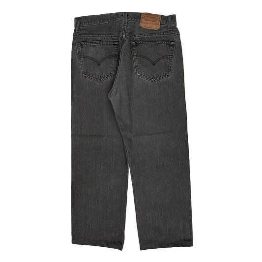 Vintage 501 Levis Jeans - 32W 32L Grey Denim