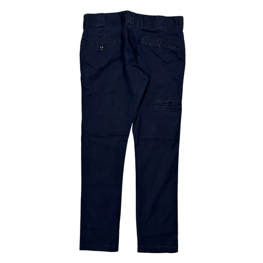 Dickies Trousers - 30W 29L Navy Cotton