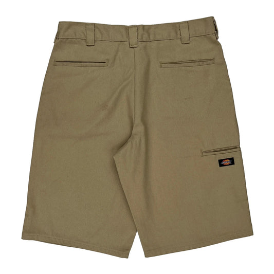 Dickies Shorts - 33W 12L Khaki Cotton