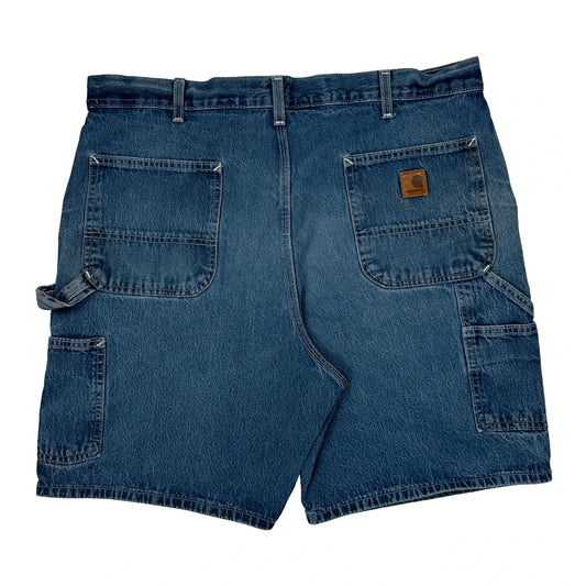 Vintage Carhartt Carpenter Shorts - 38W 9L Blue Cotton