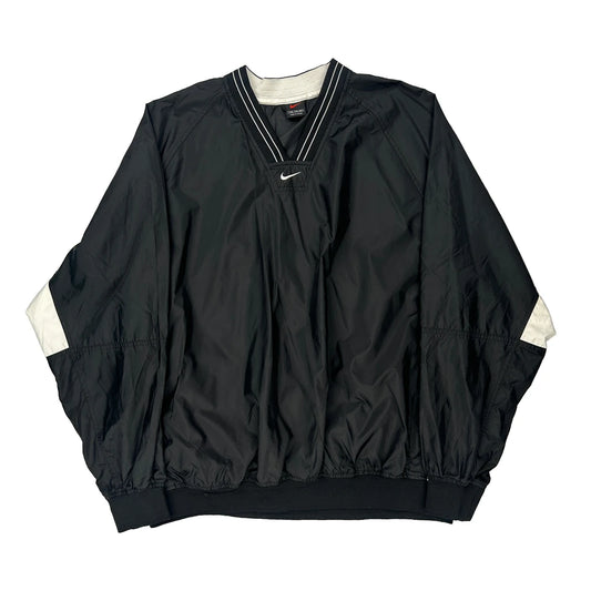 Nike Windbreaker - 2XL Black Nylon