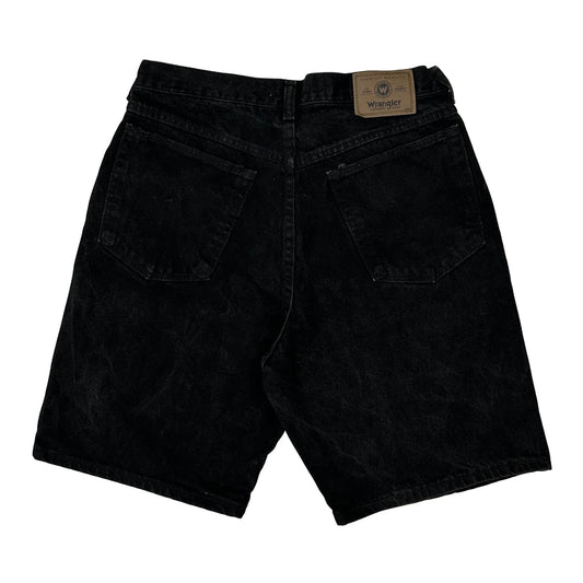 Vintage Wrangler Denim Shorts - 30W 10L Black Denim