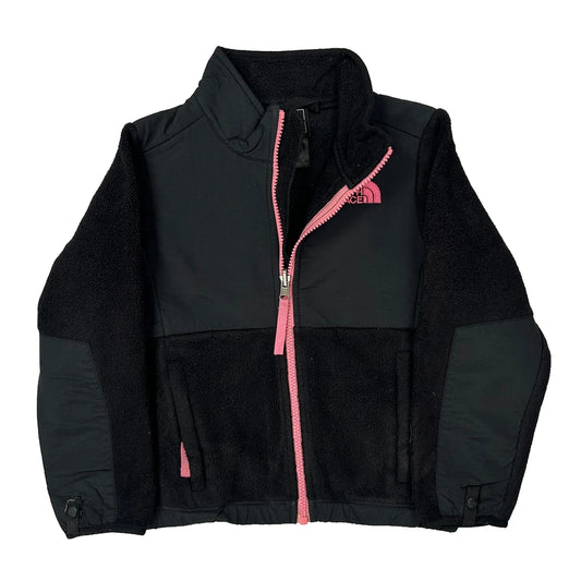 Vintage Age 5 The North Face Fleece Jacket - Small Black Polyester
