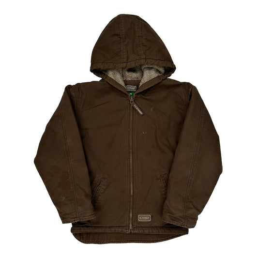 Workwear Schmidt Jacket - Medium Brown Cotton