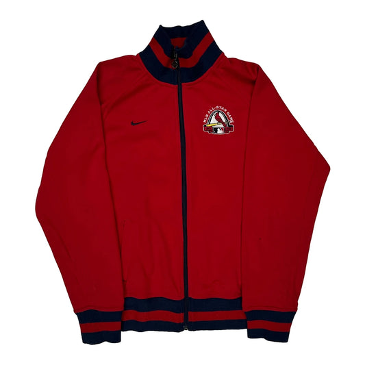 All-Star Game Nike Track Jacket - Large Red Polyester