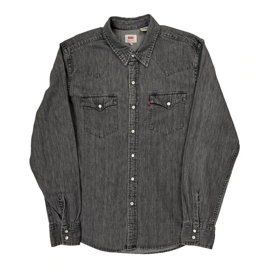 Levis Denim Shirt - Medium Grey Denim