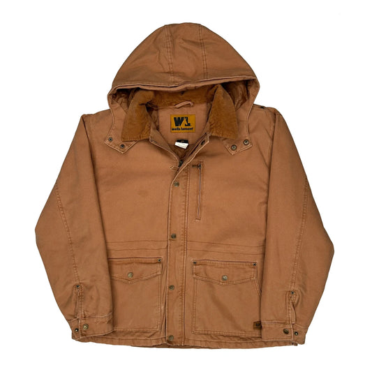 Wells Lamont Jacket - Large Brown Polyester