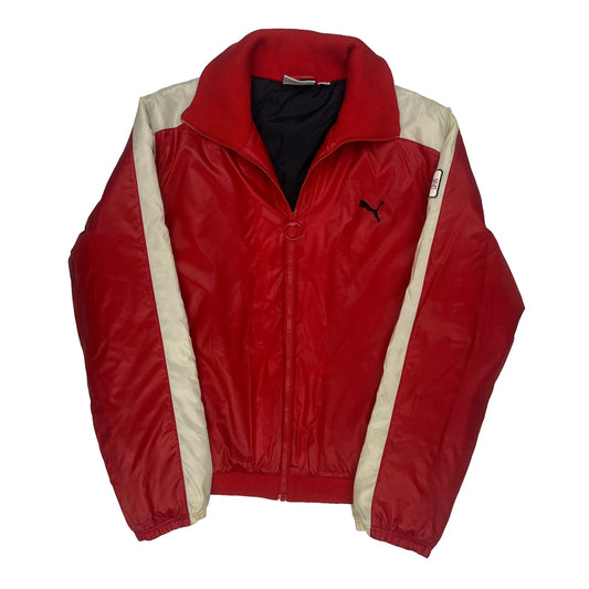 Puma Track Jacket - XL Red Polyester