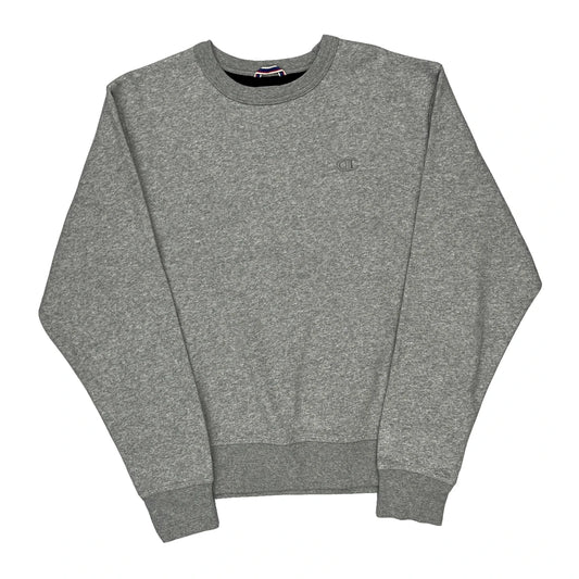 Authentic Athleticwear Champion Sweatshirt - Small Grey Cotton Blend