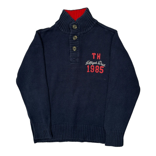 Age 6 Tommy Hilfiger Jumper - XS Navy Cotton