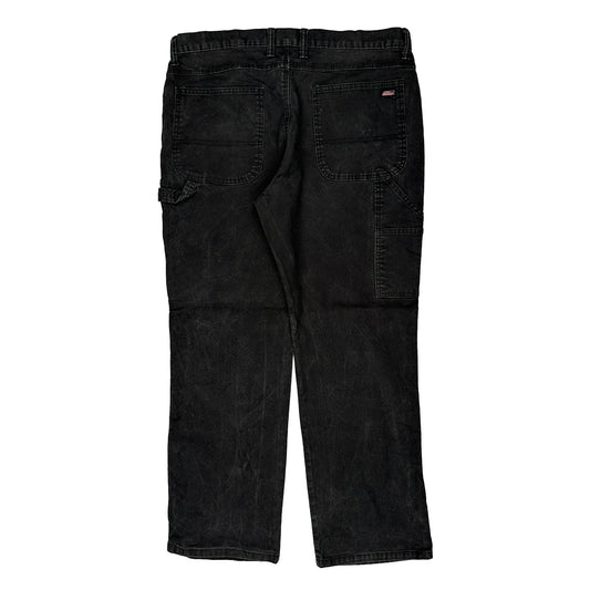 Vintage Dickies Carpenter Trousers - 38W 31L Black Cotton