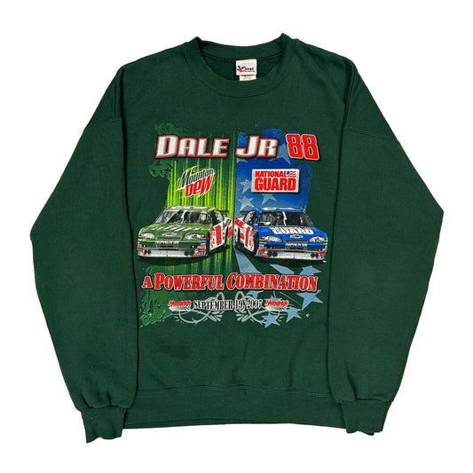 Dale Jr 88 Chase Authentics Graphic Sweatshirt - XL Green Cotton Blend