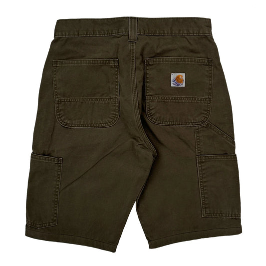Vintage Carhartt Carpenter Shorts - 28W 10L Brown Cotton