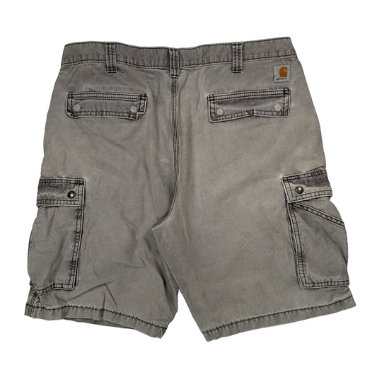 Carhartt Cargo Shorts - 38W 10L Grey Cotton
