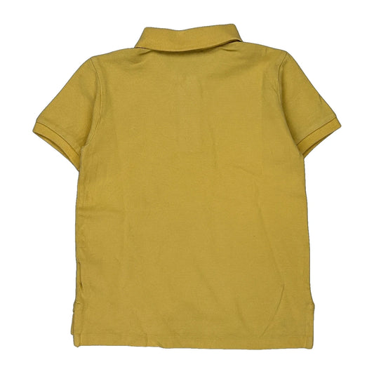 Age 5 Polo By Ralph Lauren Polo Shirt - Small Yellow Cotton