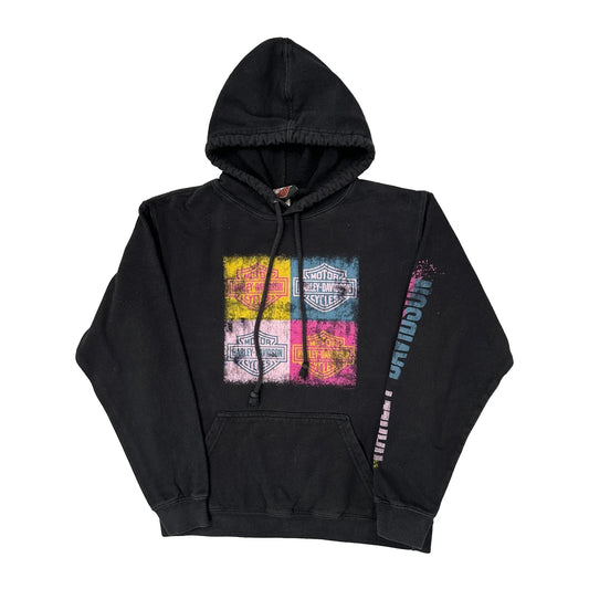Kids Harley Davidson Adventure Harley-Davidson Hoodie - Small Black Cotton
