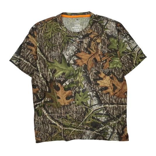 Obsession Mossy Oak Camo T-Shirt - Large Camo Polyester