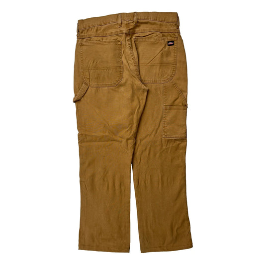 Vintage Dickies Carpenter Trousers - 32W 30L Brown Cotton