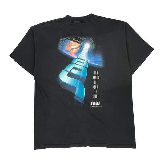 Sdds Sony Promo 1994 Pyramid Single Stitch T-Shirt - XL Black Cotton