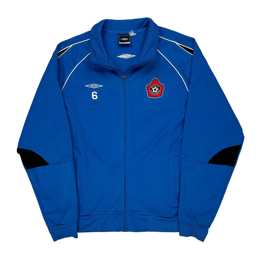 Umbro Track Jacket - Large Blue Polyester