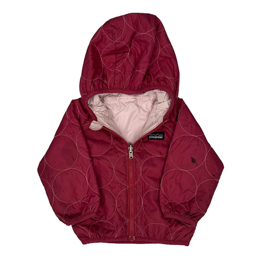 Vintage Age 2-3 Patagonia Jacket - 2XS Red Polyester