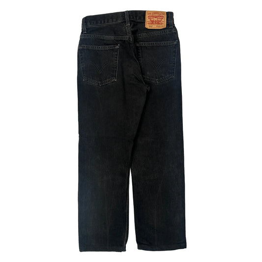 Vintage 505 Levis Jeans - 28W 27L Black Cotton