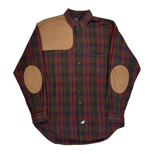 Polo By Ralph Lauren Checked Flannel Shirt - Medium Brown Cotton