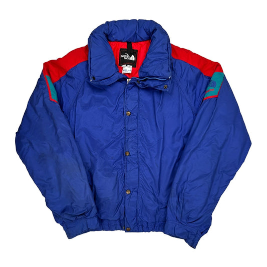 Extreme Series The North Face Graphic Ski Jacket - Large Blue Gore-Tex