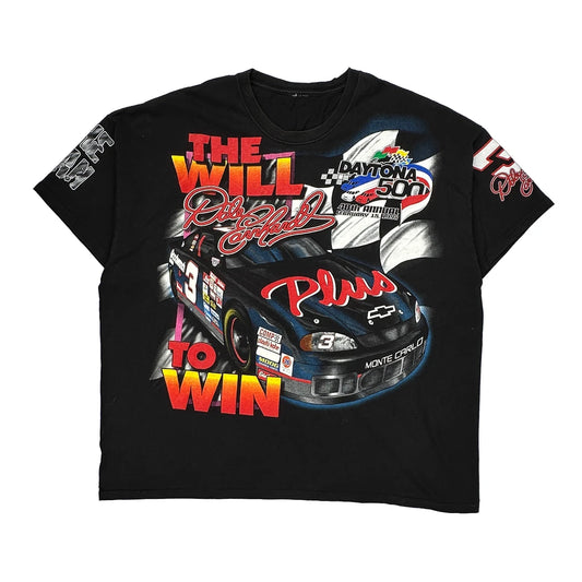 Daytona 500 Chase Authentics Nascar T-Shirt - 2XL Black Cotton