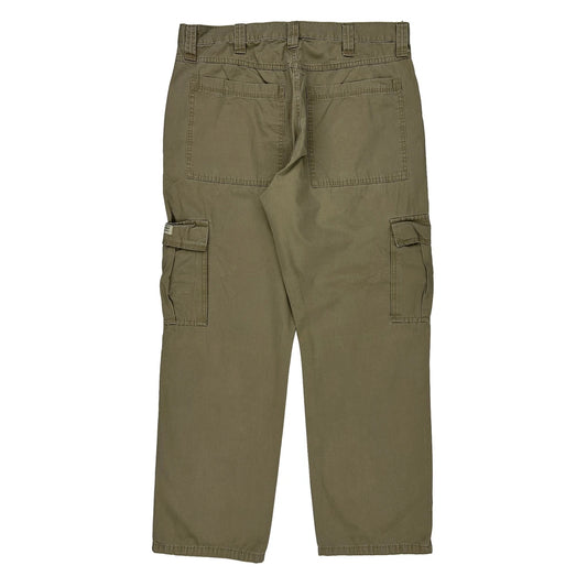Dockers Cargo Trousers - 34W 30L Khaki Cotton