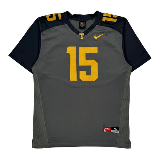 Vintage Jennings Nike Football Jersey - XL Grey Polyester