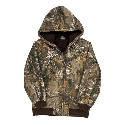 Age 12 Carhartt Camo Jacket - Large Camo Cotton
