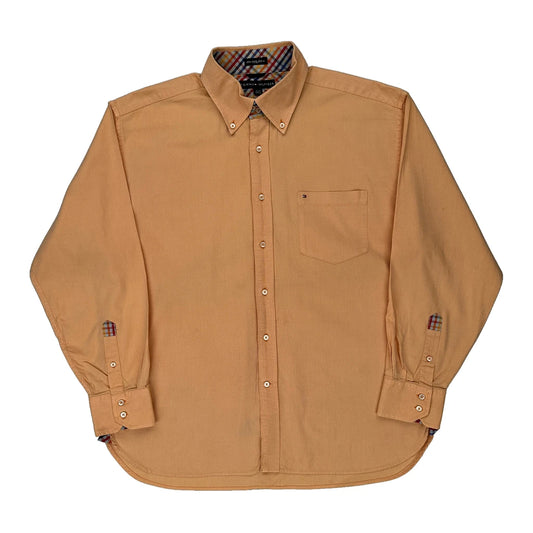 Tommy Hilfiger Shirt - XL Orange Cotton