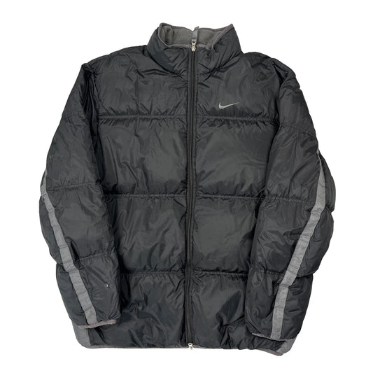 Vintage Nike Puffer - XL Black Polyester