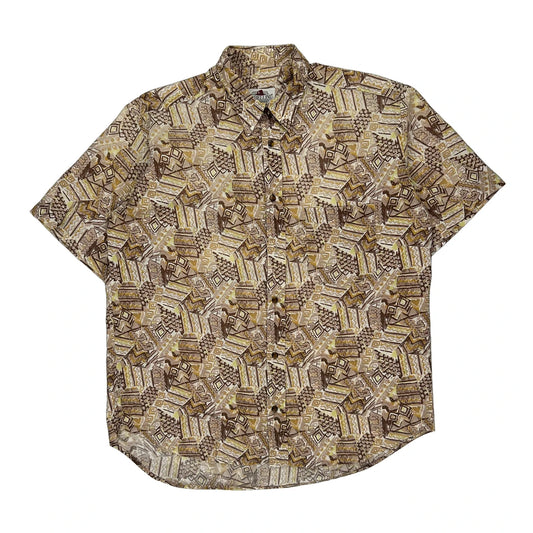 Gp Bellini Patterned Shirt - Large Multicoloured Cotton