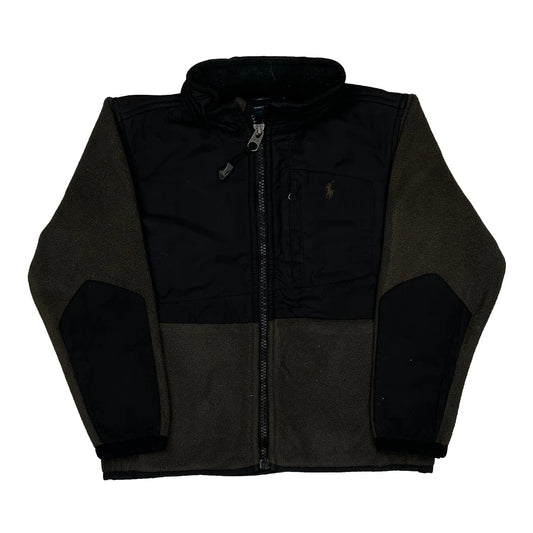 Age 5 Polo By Ralph Lauren Fleece Jacket - XS Green Polyester