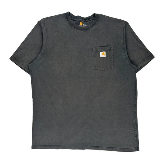 Carhartt T-Shirt - XL Grey Cotton