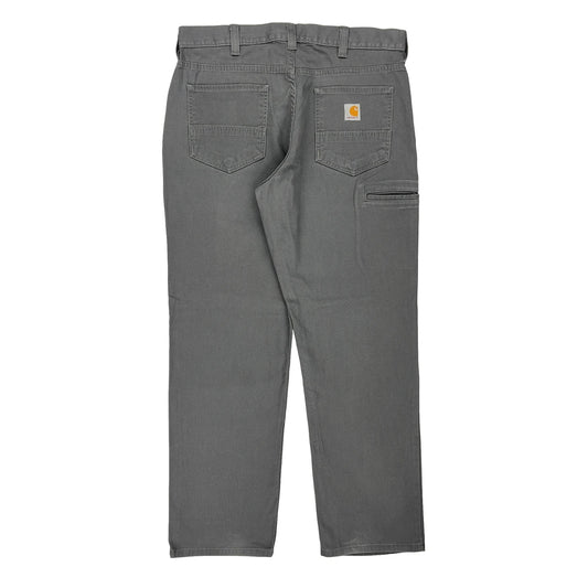 Carhartt Trousers - 34W 31L Grey Cotton Blend