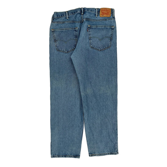550 Levis Jeans - 36W 31L Blue Cotton