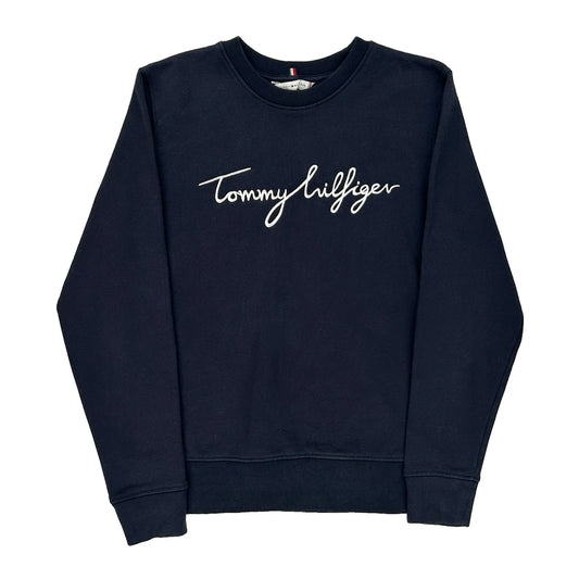 Tommy Hilfiger Sweatshirt - XS Navy Cotton
